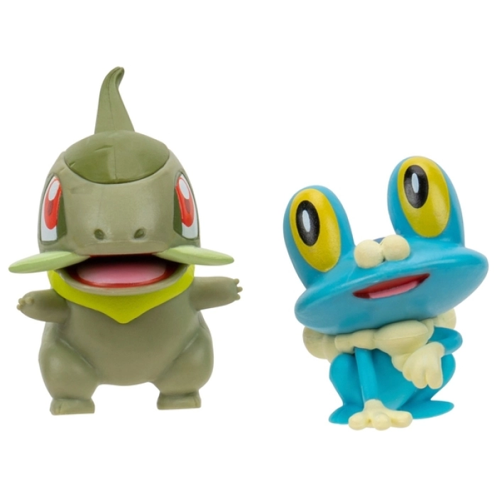 pokemon - battle figure pack - froakie / axew