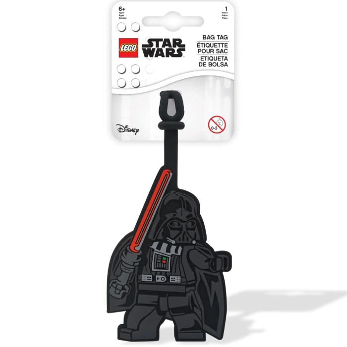 lego bag tag - darth vader