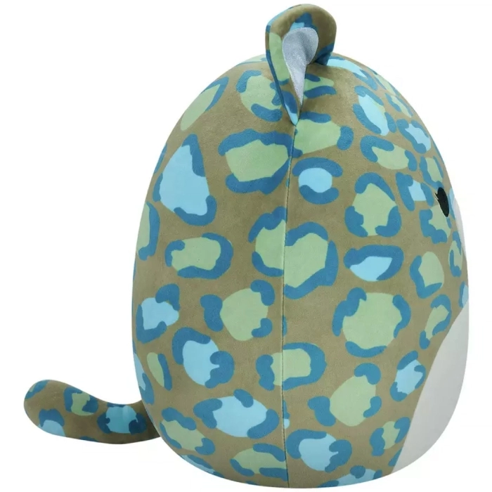 squishmallows - enos leopard - peluche 30cm