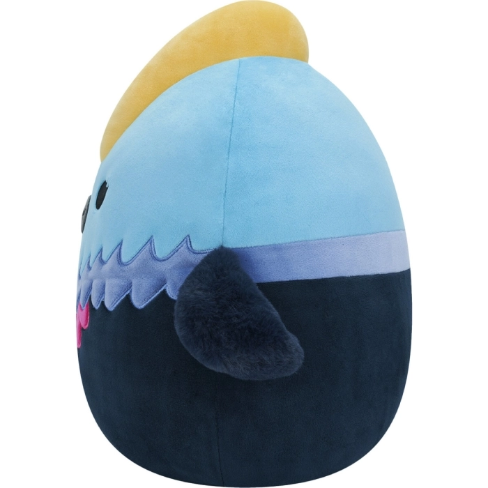 squishmallows - melrose cassowary - peluche 30cm