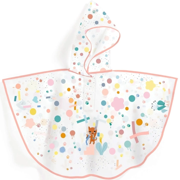 mantellina da pioggia gatto taglia 3-5 anni