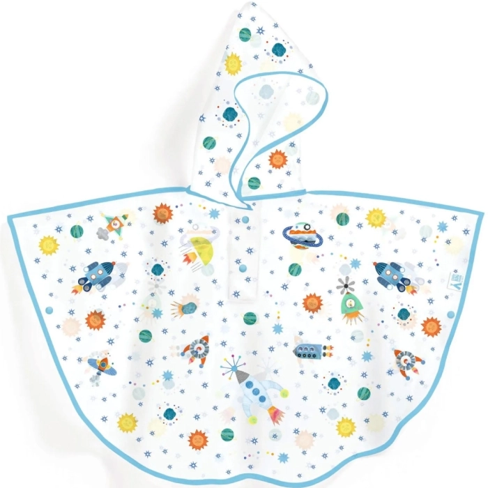 mantellina da pioggia spazio taglia 5-7