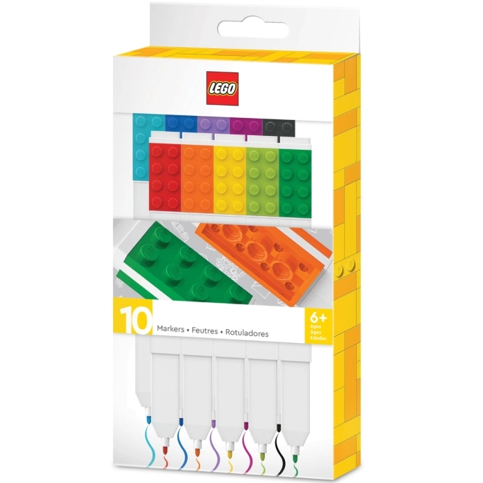 LEGO Pennarelli - Set 10 Pezzi Colori Assortiti a 24,99 €