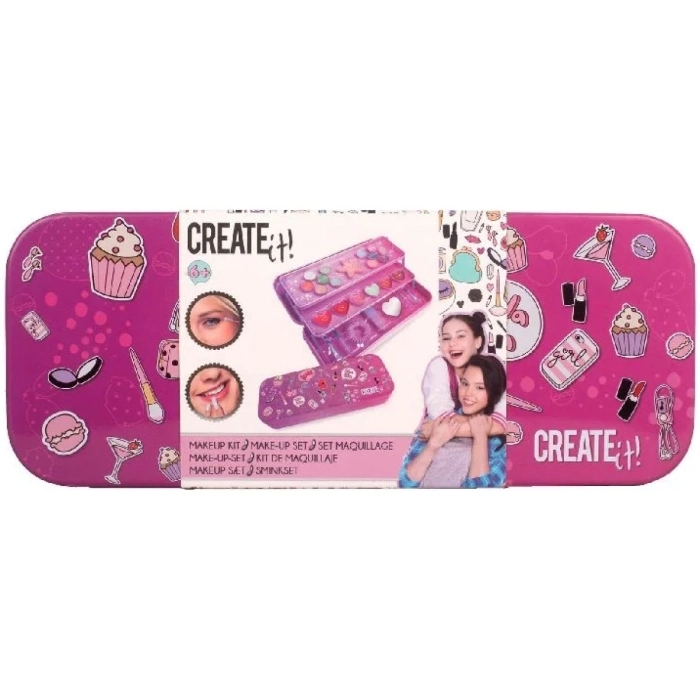 create it! cofanetto make up latta