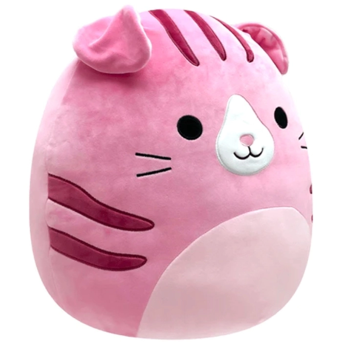 squishmallows - geraldine scottish fold cat - peluche 40cm