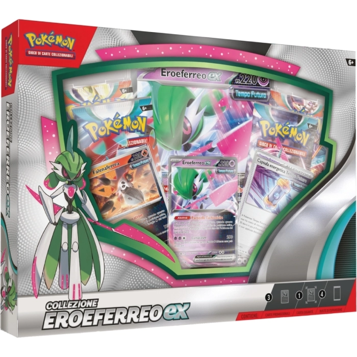 pokemon scarlatto e violetto paradosso temporale - collezione speciale - eroeferreo-ex (ita)