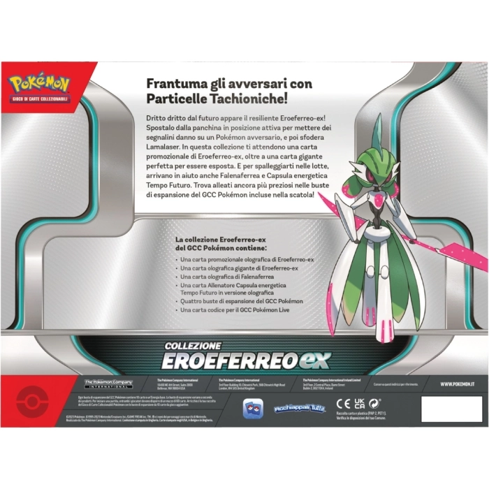 pokemon scarlatto e violetto paradosso temporale - collezione speciale - eroeferreo-ex (ita)