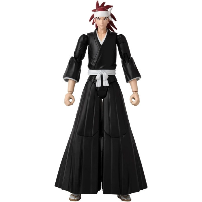 anime heroes - bleach - renji abarai - personaggio 17cm