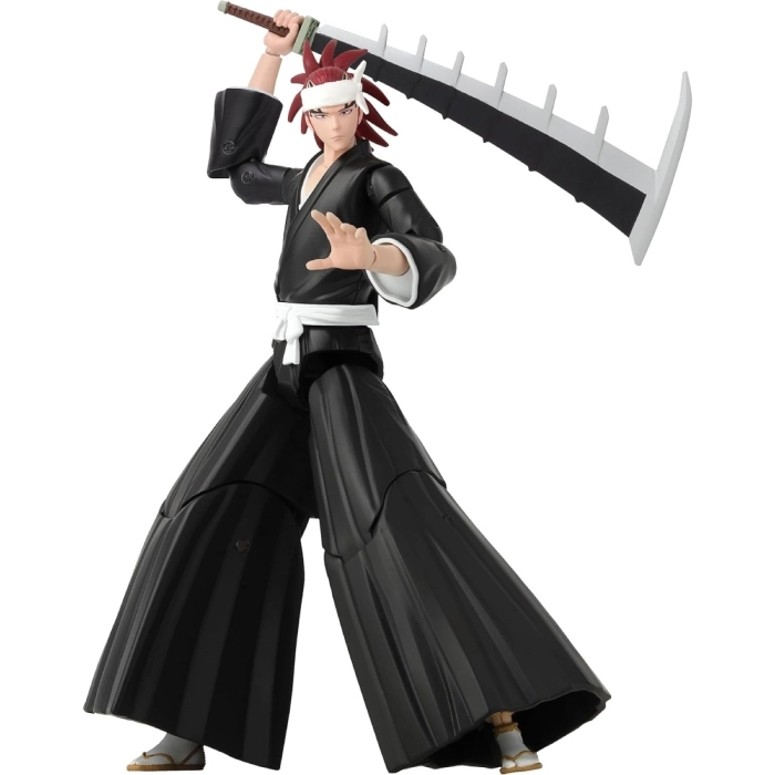 anime heroes - bleach - renji abarai - personaggio 17cm