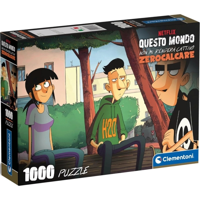 zerocalcare 1 - puzzle 1000 pezzi