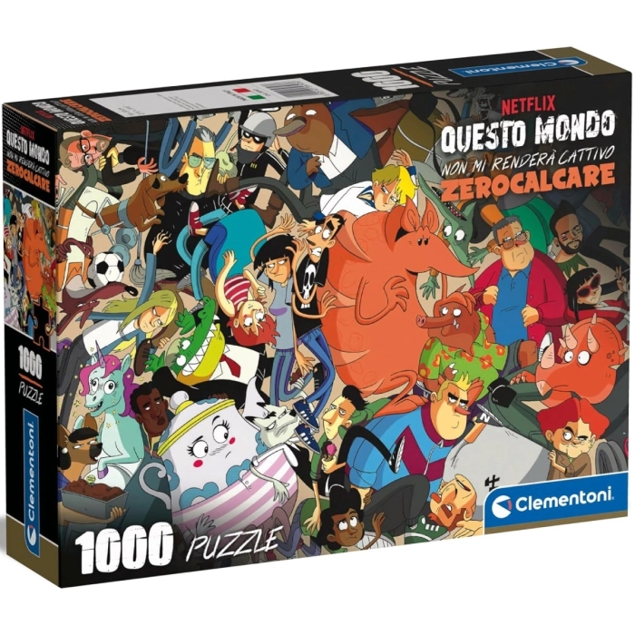zerocalcare 4 - puzzle 1000 pezzi