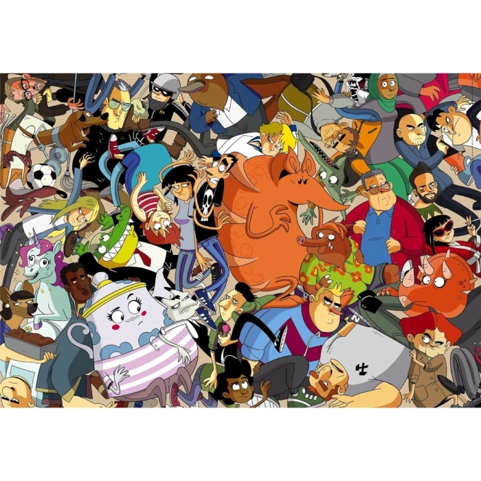 zerocalcare 4 - puzzle 1000 pezzi
