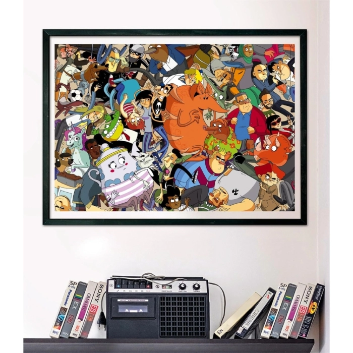 zerocalcare 4 - puzzle 1000 pezzi