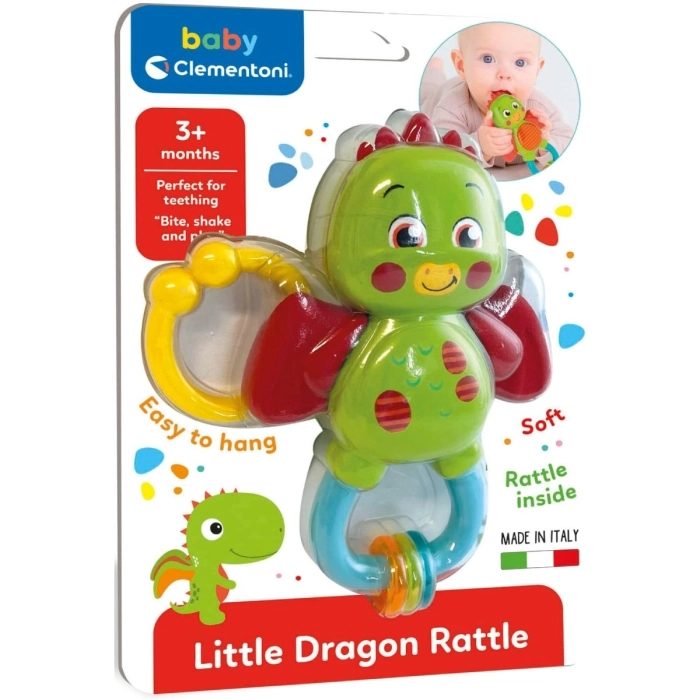 sonaglino little dragon rattle