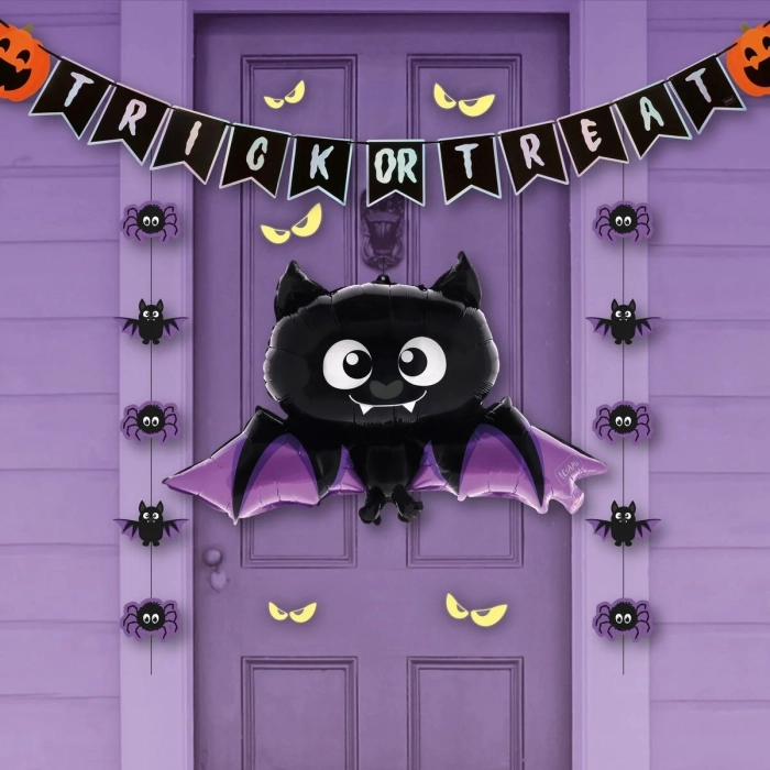 set decorazione porta halloween - trick or treat