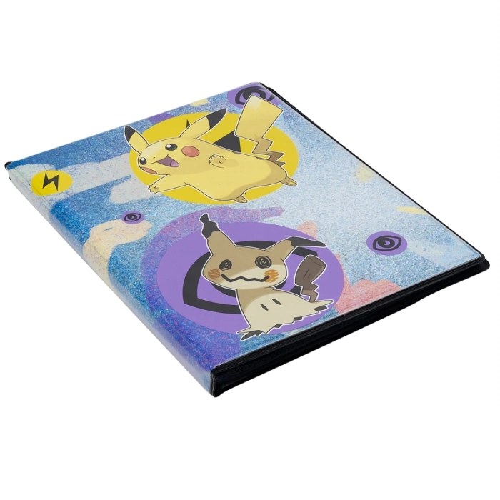 pokemon gcc - album 10 pagine 4 tasche - pikachu e mimikyu