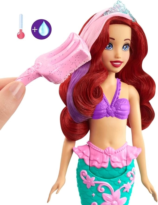 ariel cambia colore