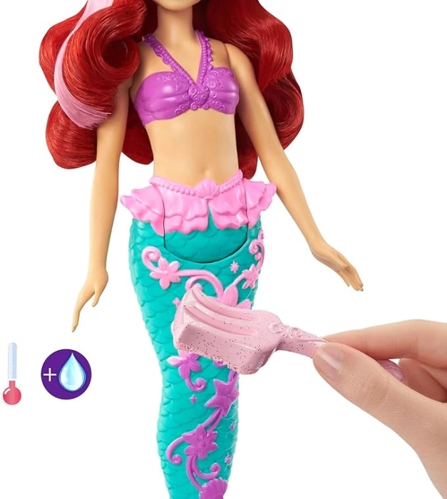 ariel cambia colore