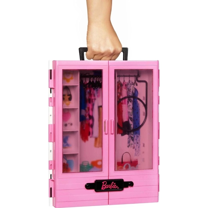 barbie fashionistas con armadio e 15 accessori