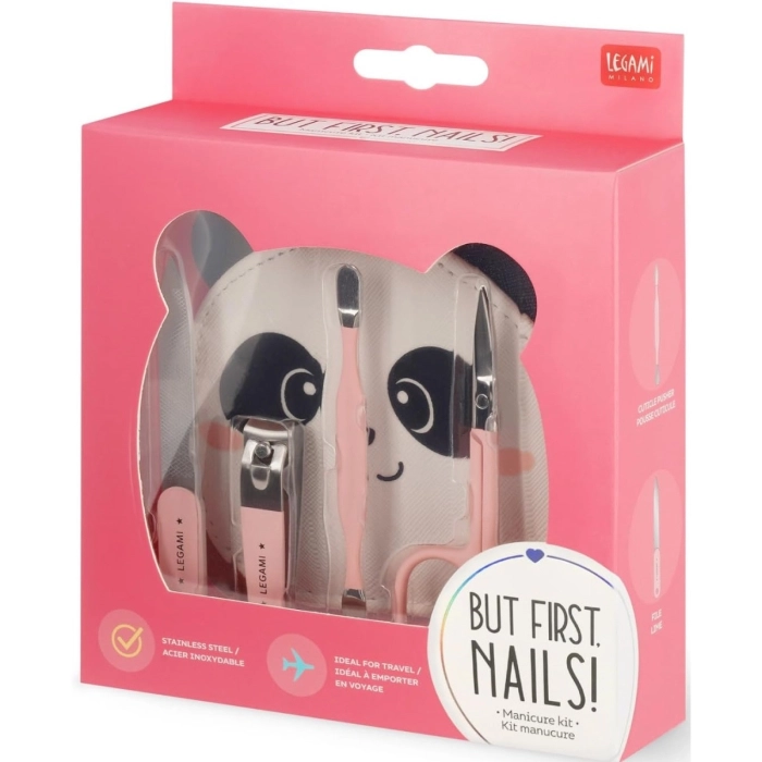 kit manicure - but first, nails! - panda