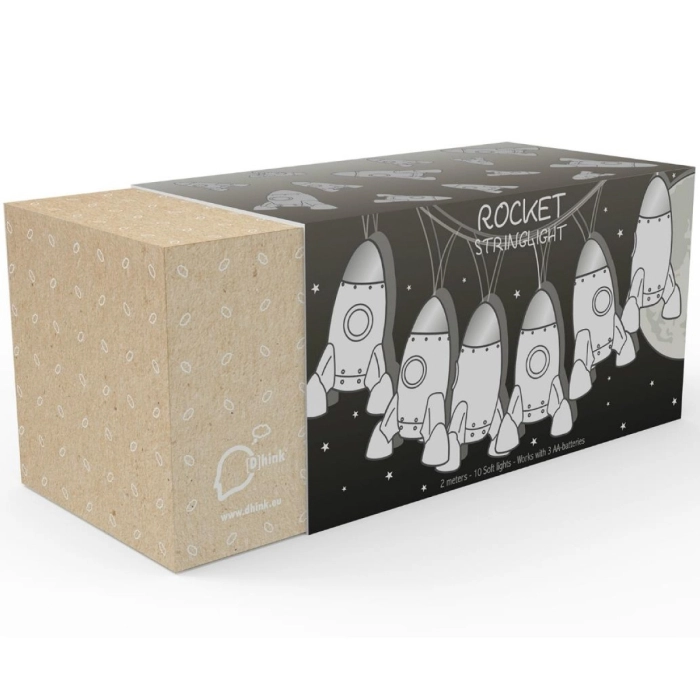 rocket - collana di luci led da appendere