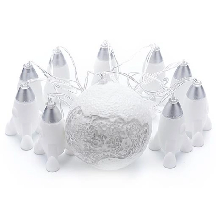 rocket - collana di luci led da appendere