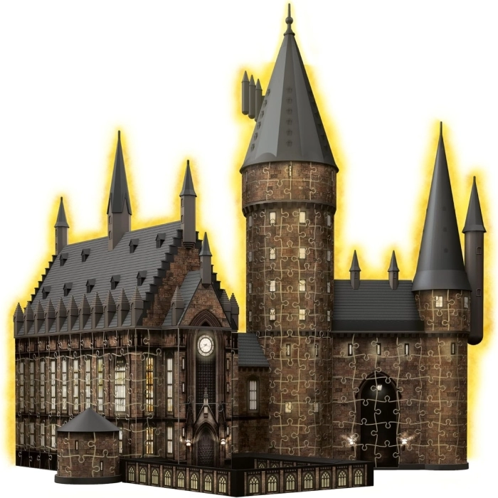 harry potter - hogwarts castle the great hall - puzzle 3d