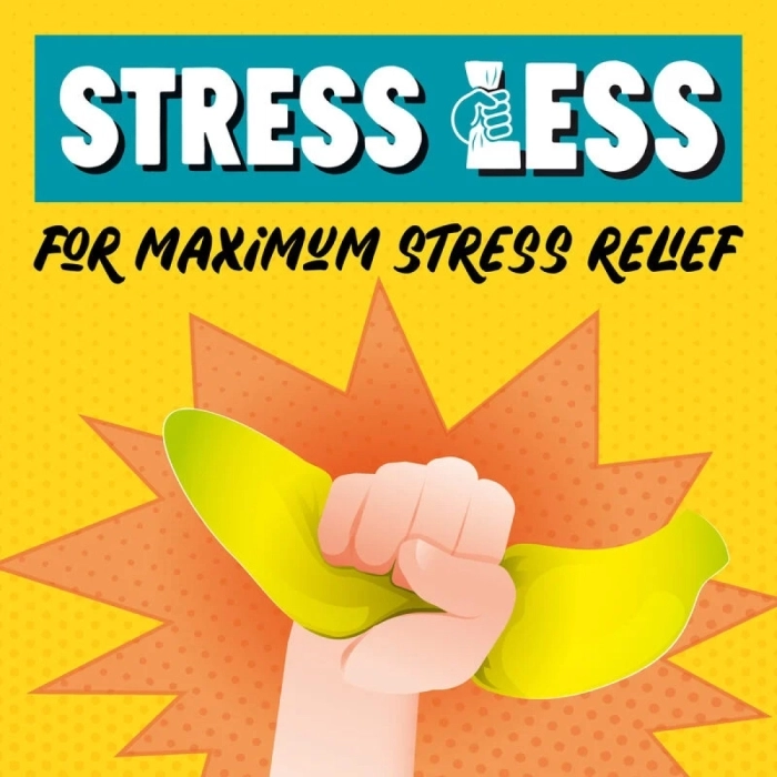 pallina antistress - stress less - banana