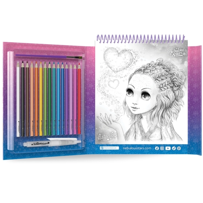 nebulous stars - album da disegno ad acquarello