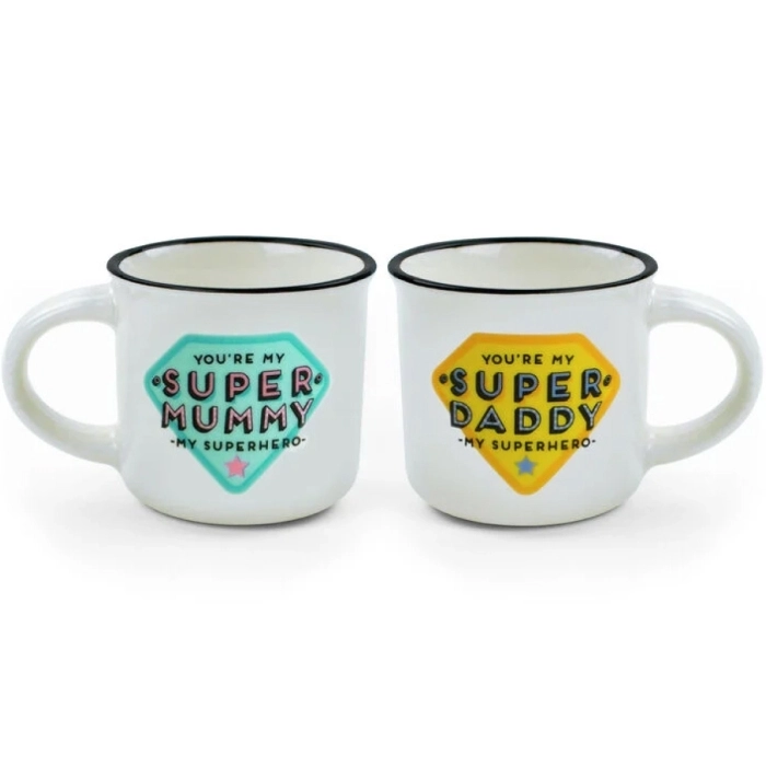 LEGAMI Espresso For Two - Tazzine Da Caffè - Super Mummy And Super