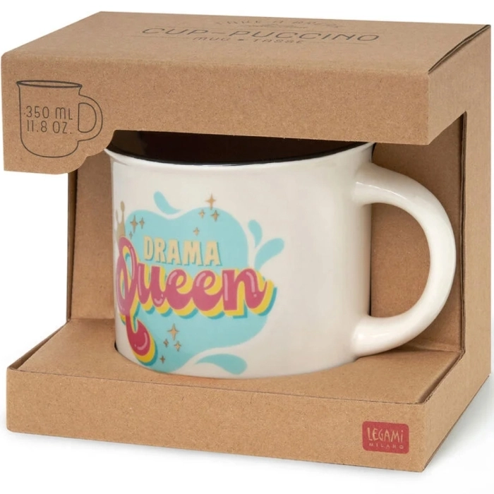 cup-puccino - tazza in porcellana - drama queen