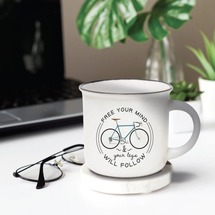 cup-puccino - tazza in porcellana - bike lover