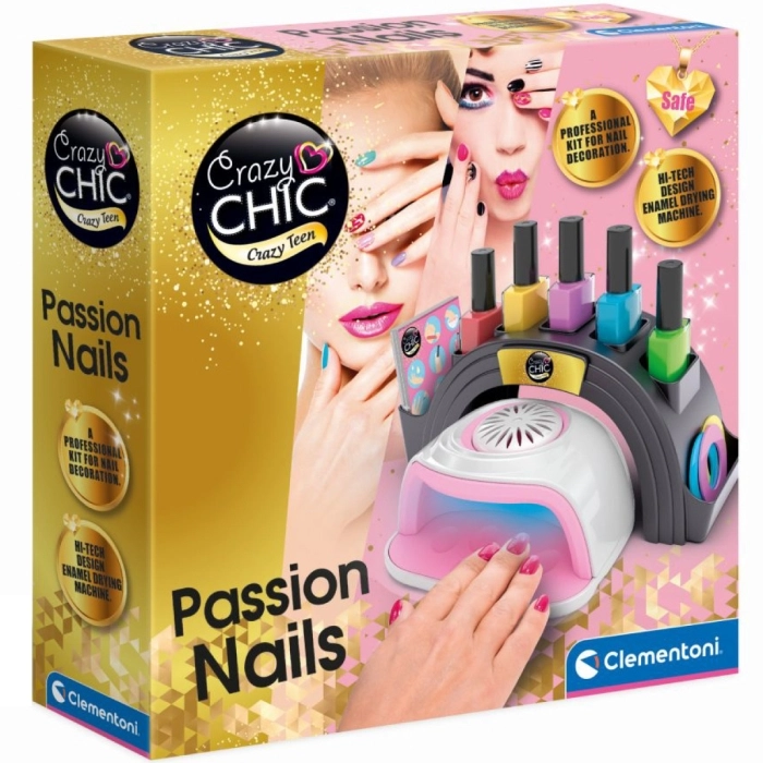 crazy chic - passion nails