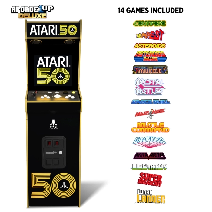 atari 50th annivesary deluxe arcade machine - 64 games in 1