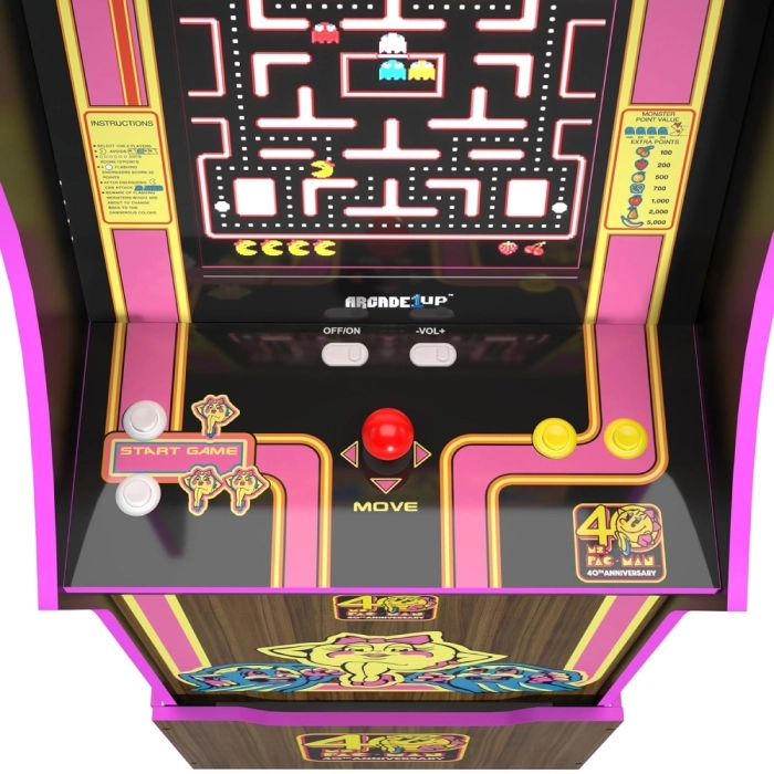 ms. pac-man 40th anniversary arcade machine