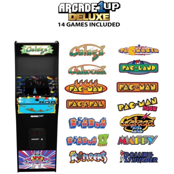 galaga deluxe arcade machine