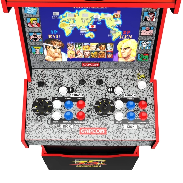 street fighter legacy 14-in-1 wifi enabled arcade machine