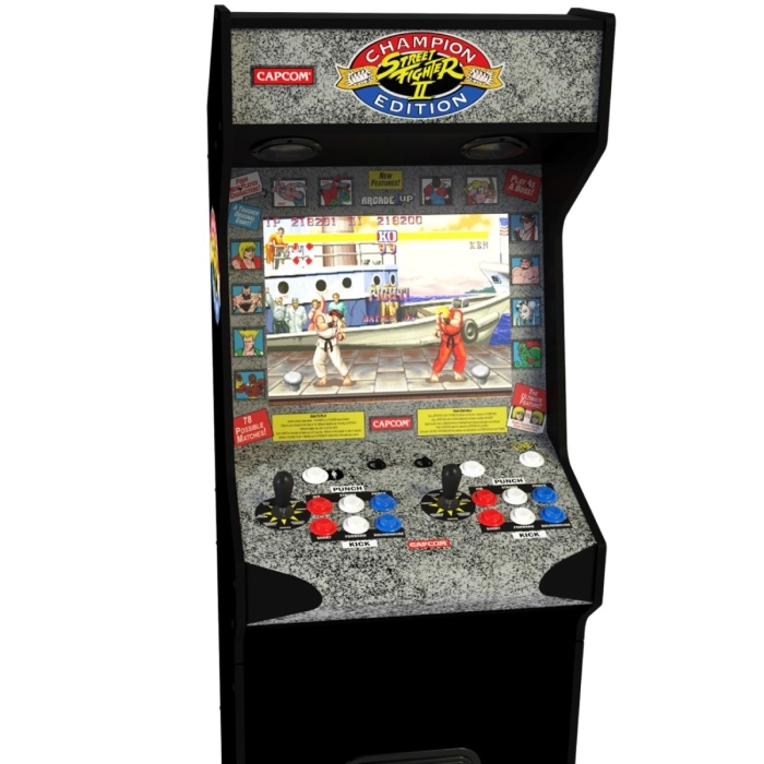 street fighter deluxe arcade machine