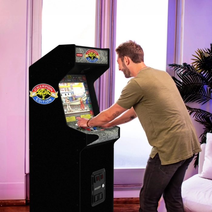 street fighter deluxe arcade machine