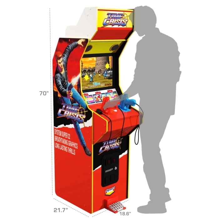 time crisis deluxe arcade machine