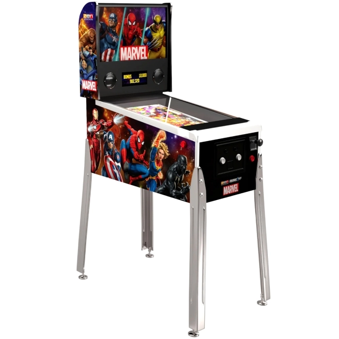 marvel virtual pinball machine