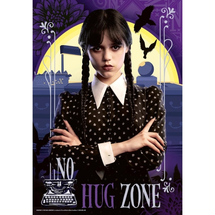 wednesday - no hug zone - puzzle 300 pezzi