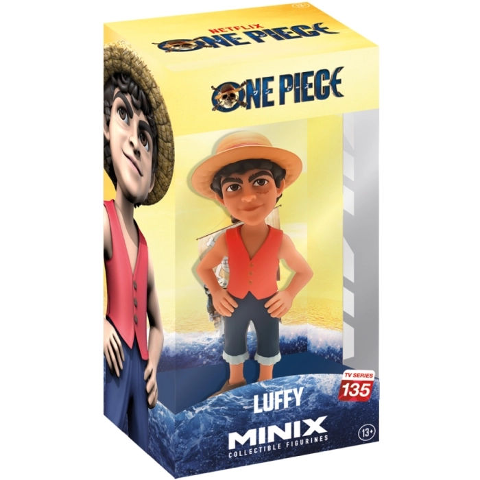 one piece - luffy - tv serie 135 - minix collectible figurines