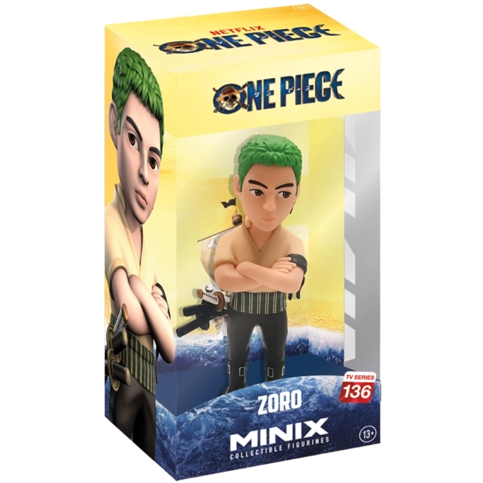 one piece - zoro - tv serie 136 - minix collectible figurines