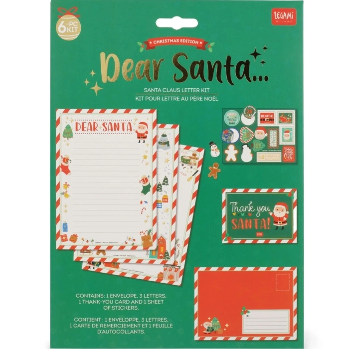 LEGAMI Kit Per Lettera A Babbo Natale a 3,99 €