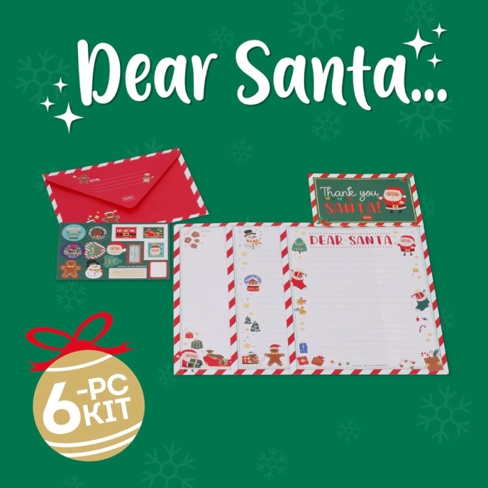 kit per lettera a babbo natale