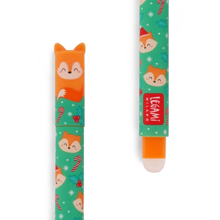 set di 3 penne gel cancellabili - erasable pen - xmas friends