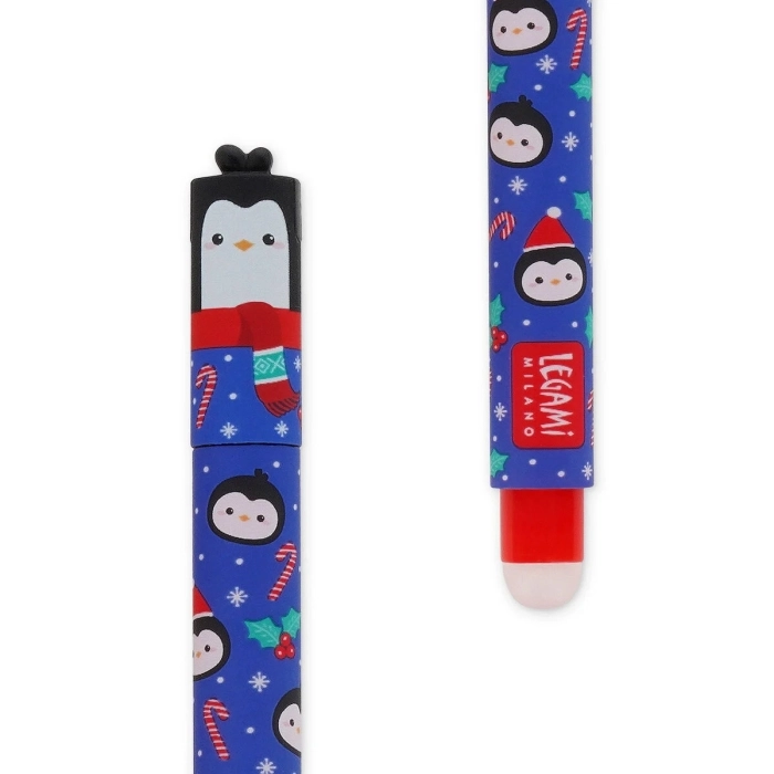 set di 3 penne gel cancellabili - erasable pen - xmas friends