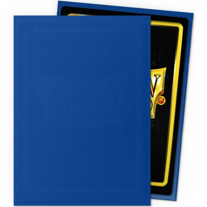 dragon shield standard sleeves - blue matte (100 bustine protettive)
