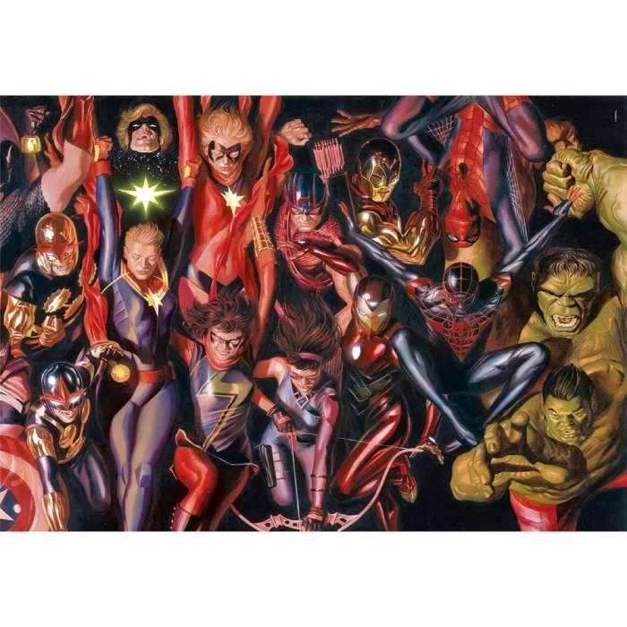 marvel - puzzle 1000 pezzi